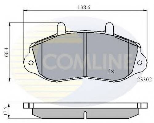 COMLINE CBP01021 купити в Україні за вигідними цінами від компанії ULC