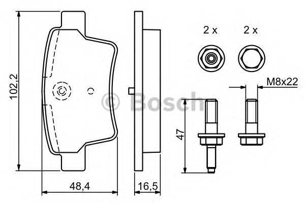 BOSCH 0 986 494 199 купить в Украине по выгодным ценам от компании ULC