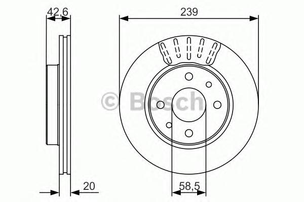 BOSCH 0 986 479 082 купити в Україні за вигідними цінами від компанії ULC