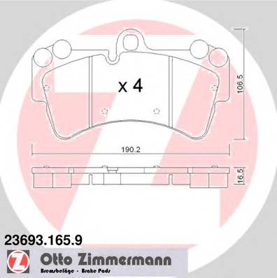 ZIMMERMANN 23693.165.9 купить в Украине по выгодным ценам от компании ULC