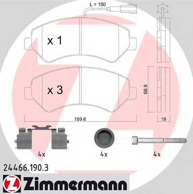 ZIMMERMANN 24466.190.3 купить в Украине по выгодным ценам от компании ULC