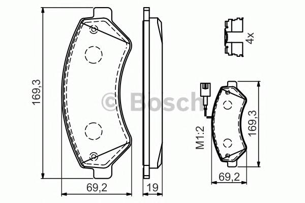 BOSCH 0986494589 купити в Україні за вигідними цінами від компанії ULC