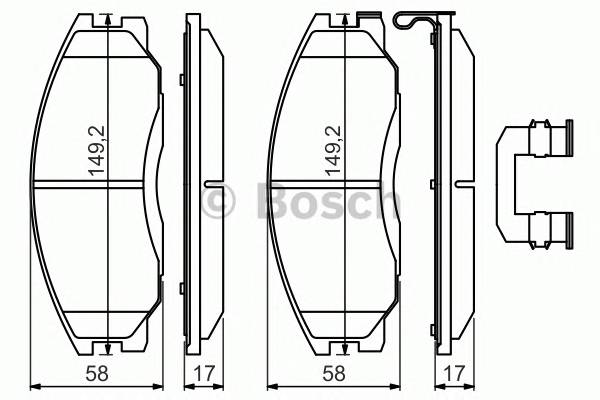 BOSCH 0986494650 купити в Україні за вигідними цінами від компанії ULC