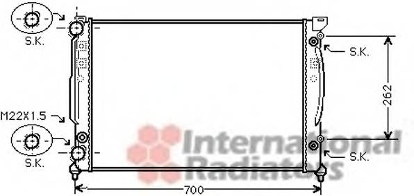 VAN WEZEL 03002122 купить в Украине по выгодным ценам от компании ULC