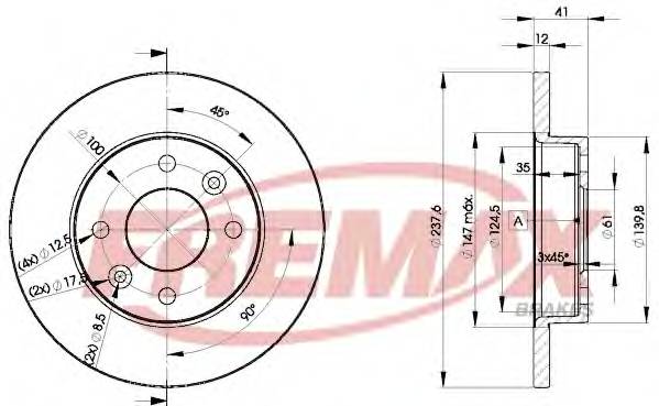 FREMAX BD-4705 купить в Украине по выгодным ценам от компании ULC