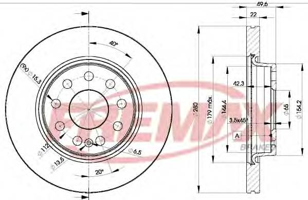 FREMAX BD-5614 купить в Украине по выгодным ценам от компании ULC