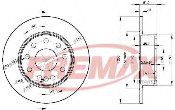 FREMAX BD-5616 купити в Україні за вигідними цінами від компанії ULC