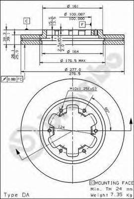 BREMBO 09.5055.10 купить в Украине по выгодным ценам от компании ULC