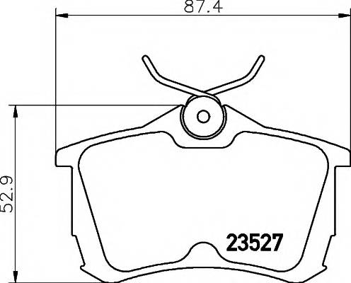 HELLA 8DB 355 009-511 купити в Україні за вигідними цінами від компанії ULC