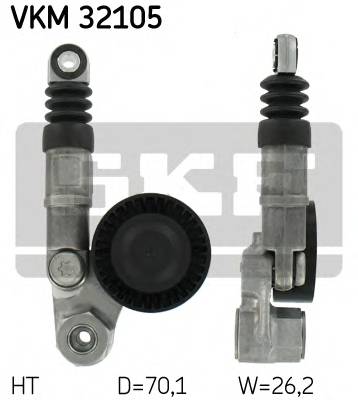 SKF VKM 32105 купити в Україні за вигідними цінами від компанії ULC