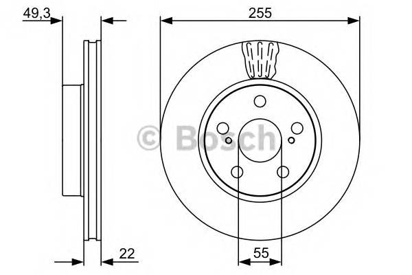 BOSCH 0 986 479 564 купить в Украине по выгодным ценам от компании ULC