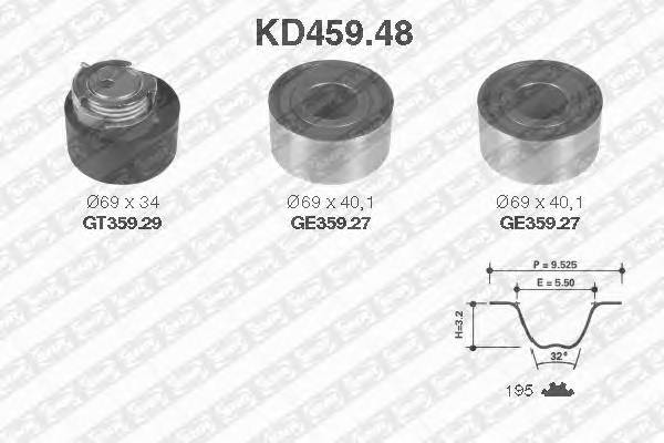 SNR KD459.48 купити в Україні за вигідними цінами від компанії ULC