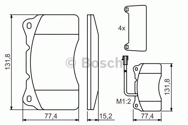 BOSCH 0 986 494 069 купити в Україні за вигідними цінами від компанії ULC