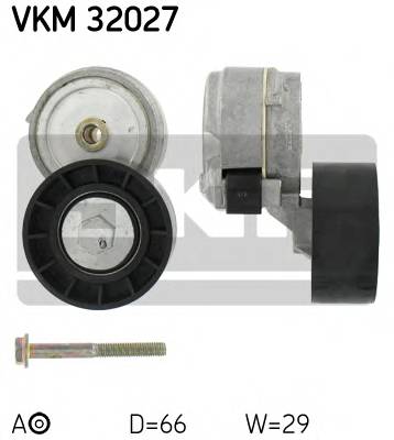 SKF VKM 32027 купити в Україні за вигідними цінами від компанії ULC