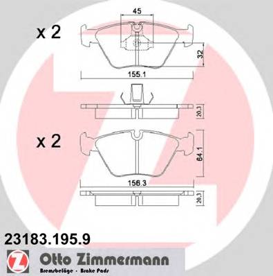 ZIMMERMANN 23183.195.9 купить в Украине по выгодным ценам от компании ULC