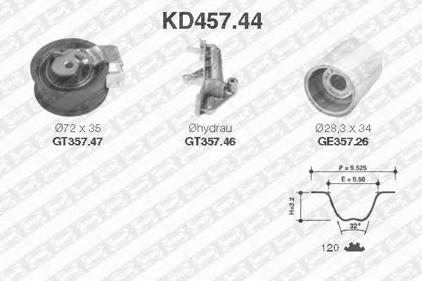 SNR KD457.44 купити в Україні за вигідними цінами від компанії ULC