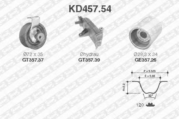 SNR KD457.54 купити в Україні за вигідними цінами від компанії ULC