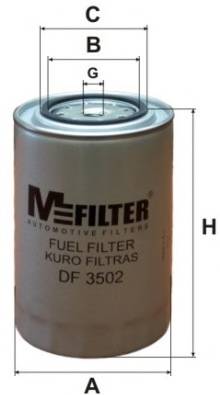 MFILTER DF3502 купити в Україні за вигідними цінами від компанії ULC