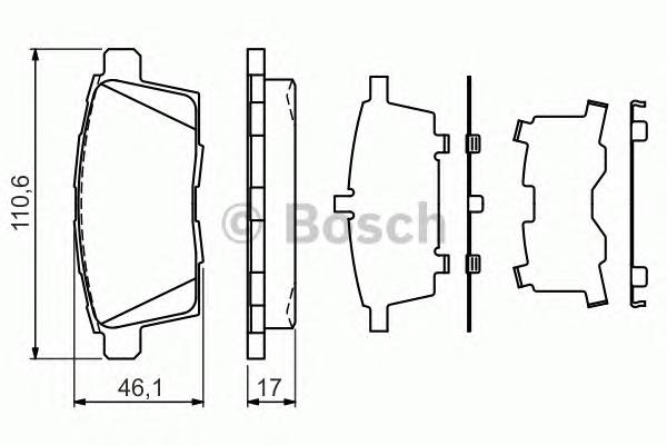 BOSCH 0 986 494 376 купити в Україні за вигідними цінами від компанії ULC