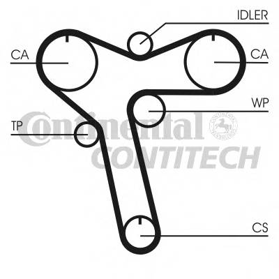 CONTITECH CT1128 купить в Украине по выгодным ценам от компании ULC