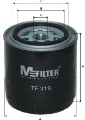 MFILTER TF316 купити в Україні за вигідними цінами від компанії ULC