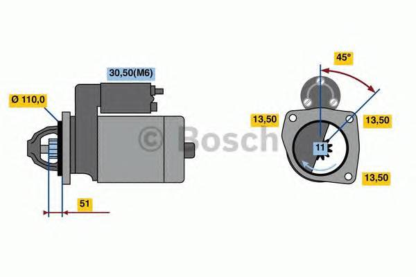 BOSCH 0 001 231 041 купити в Україні за вигідними цінами від компанії ULC