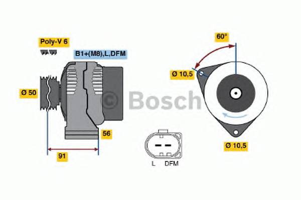 BOSCH 0 986 047 480 купити в Україні за вигідними цінами від компанії ULC