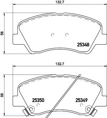 TEXTAR 2534801 купити в Україні за вигідними цінами від компанії ULC