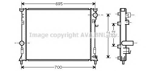 AVA QUALITY COOLING CR2097 купити в Україні за вигідними цінами від компанії ULC