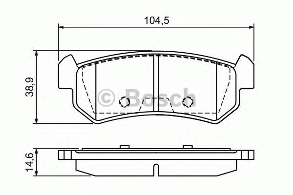 BOSCH 0 986 494 133 купити в Україні за вигідними цінами від компанії ULC