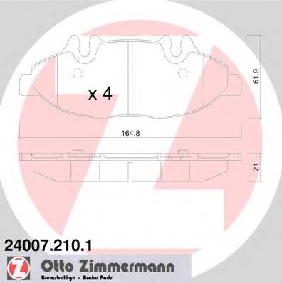 ZIMMERMANN 24007.210.1 купить в Украине по выгодным ценам от компании ULC