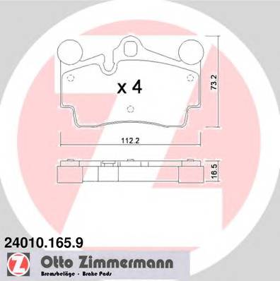 ZIMMERMANN 24010.165.9 купить в Украине по выгодным ценам от компании ULC