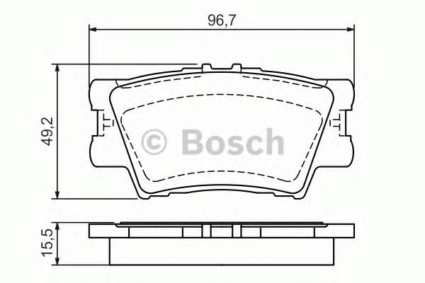 BOSCH 0 986 494 154 купити в Україні за вигідними цінами від компанії ULC