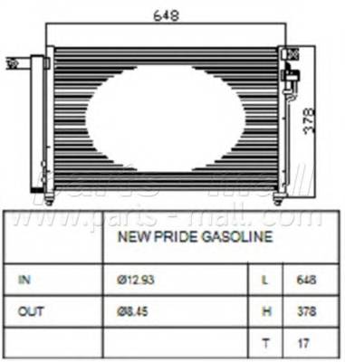 PARTS-MALL PXNCB-050 купить в Украине по выгодным ценам от компании ULC