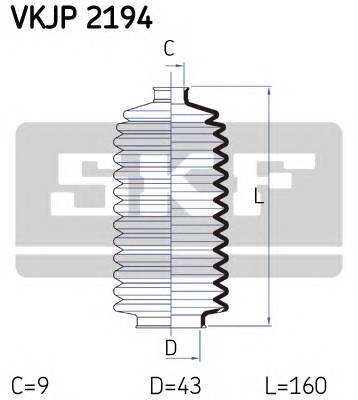 SKF VKJP 2194 купити в Україні за вигідними цінами від компанії ULC