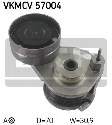 SKF VKMCV57004 купити в Україні за вигідними цінами від компанії ULC