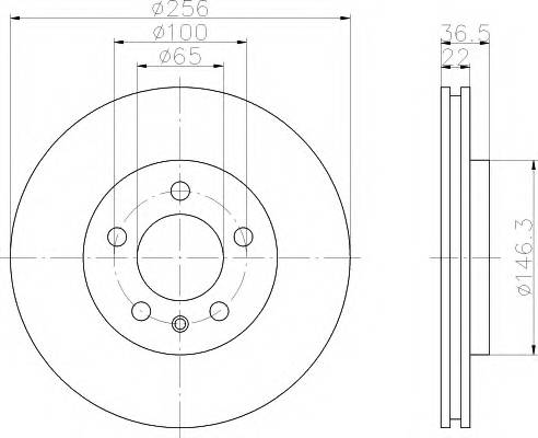 HELLA 8DD 355 105-361 купити в Україні за вигідними цінами від компанії ULC