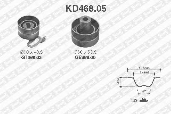 SNR KD468.05 купити в Україні за вигідними цінами від компанії ULC