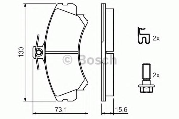 BOSCH 0 986 424 371 купить в Украине по выгодным ценам от компании ULC