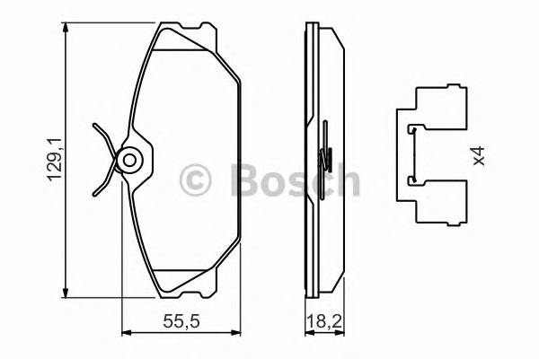 BOSCH 0986494656 купити в Україні за вигідними цінами від компанії ULC