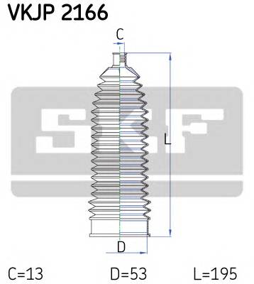 SKF VKJP 2166 купити в Україні за вигідними цінами від компанії ULC