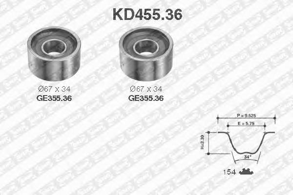 SNR KD455.36 купить в Украине по выгодным ценам от компании ULC