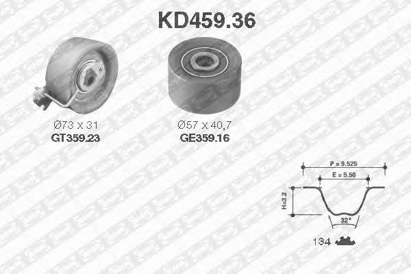 SNR KD459.36 купити в Україні за вигідними цінами від компанії ULC