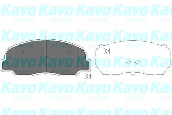 KAVO PARTS KBP-1504 купить в Украине по выгодным ценам от компании ULC