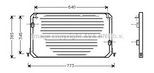 AVA QUALITY COOLING TO5224 купить в Украине по выгодным ценам от компании ULC