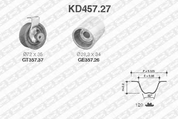 SNR KD457.27 купити в Україні за вигідними цінами від компанії ULC