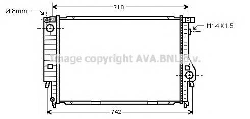 AVA QUALITY COOLING BW2164 купити в Україні за вигідними цінами від компанії ULC