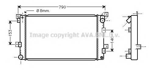 AVA QUALITY COOLING CR2033 купити в Україні за вигідними цінами від компанії ULC