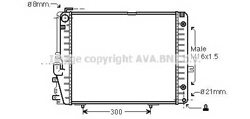 AVA QUALITY COOLING MSA2072 купити в Україні за вигідними цінами від компанії ULC