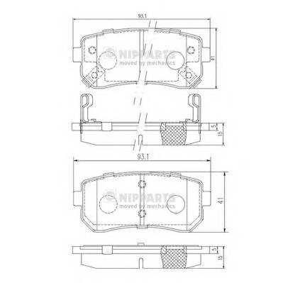 NIPPARTS J3610512 купить в Украине по выгодным ценам от компании ULC